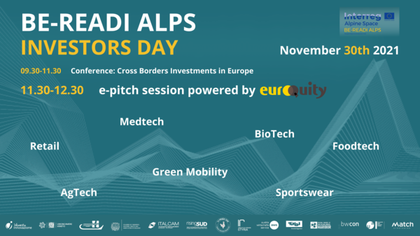 BE-READI ALPS INVESTORS DAY: la ricerca supera i confini nazionali