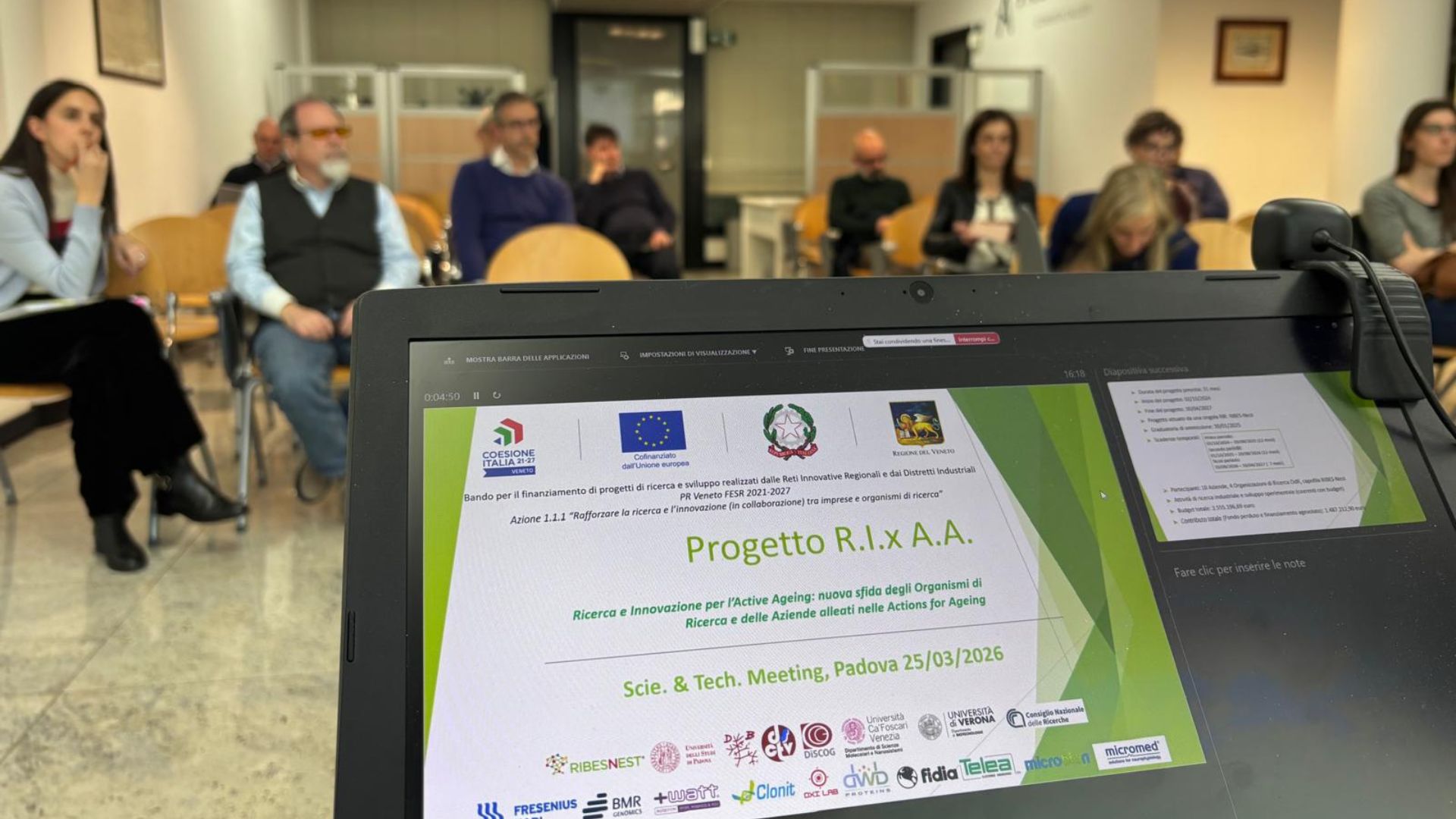 Progetti R&D RIBES-Nest: avanzamento e confronto tra partner nelle riunioni plenarie di marzo